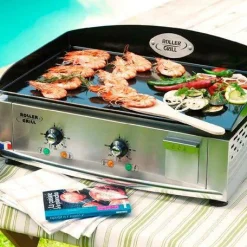 Camif Planchas>ROLLER GRILL Plancha 600x400 gaz