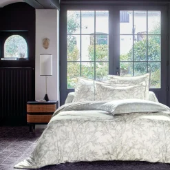 Camif Draps Housse>SANDERSON Drap housse satin Brocéliande - - 140 x 190 cm