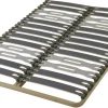 Camif Sommiers 90 X 190 Cm|Sommiers 140 X 190 Cm>Sommier cadre à latte 5 zones de soutien Ethan - 140 x 200 cm