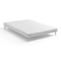 Camif Sommiers 90 X 190 Cm|Sommiers 160 X 200 Cm>Sommier et pieds Zohra et Raphaël - - 140 x 190 cm