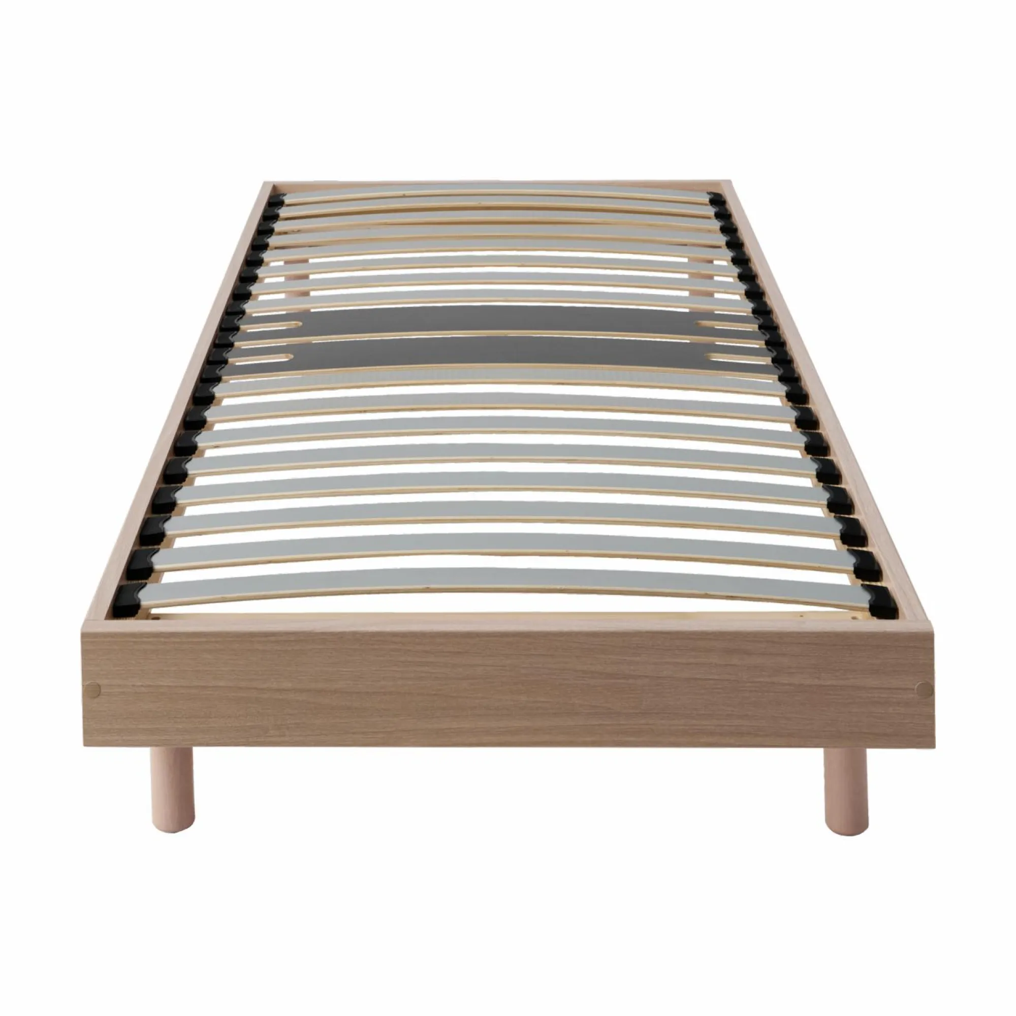 Camif Sommiers 160 X 200 Cm|Sommiers 90 X 190 Cm>Sommier kit décor bois Elian - - 90 x 190 cm