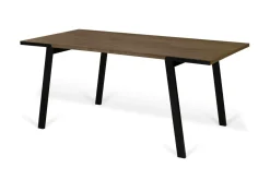 Camif Tables À Manger|Tables>Table à manger rectangulaire bois pieds métal noir 6 personnes Drift -