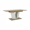 Camif Tables À Manger|Tables>Table à manger rectangulaire extensible décor bois et blanc 8 à 10 personnes Gustave