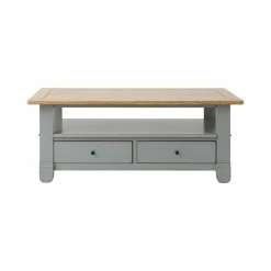 Camif Tables Basses>Table basse bois massif 2 tiroirs Embellie -