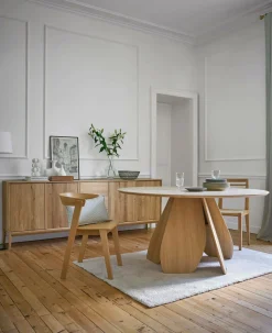 Camif Tables À Manger|Tables>Table ronde bois 8 personnes Alba