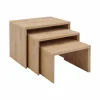 Camif Tables Basses>Tables gigognes bois Albin