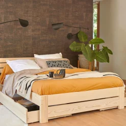 Camif Taies D'Oreiller>Taie d'oreiller percale bio Elise - - Taie d'oreiller 50 x 75 cm