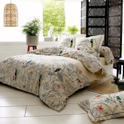 Camif Draps Housse>TRADILINGE Drap housse coton brut Amazonia - 160 x 200 cm